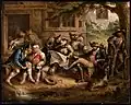 John Quidor, Rip Van Winkle at the Village Tavern (1839), Museum of Fine Arts, Boston