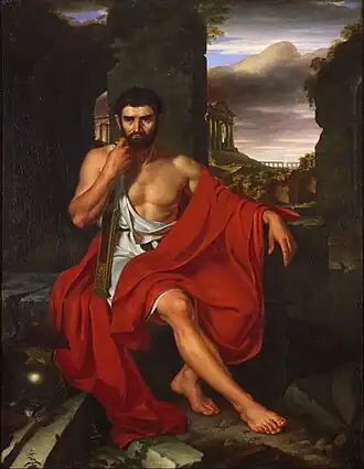 Fine Arts Museums of San Francisco Caius Marius Amid the Ruins of Carthage (1807)