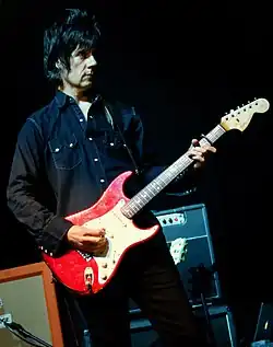 Squire performing in Manchester, England, 2011
