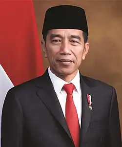 &nbsp;Indonesia Joko Widodo, President