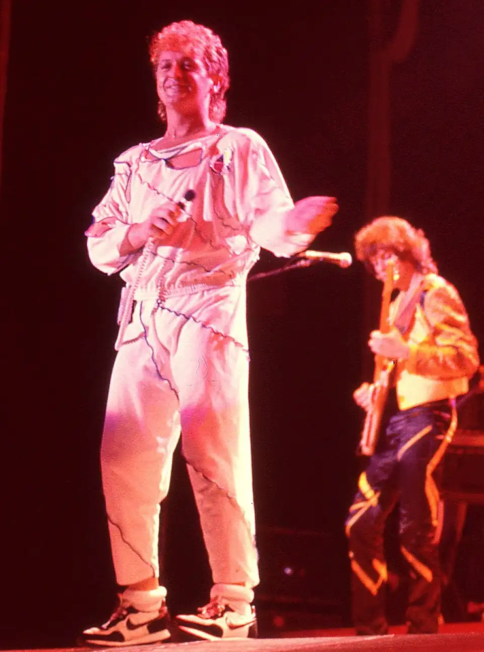 Jon Anderson, head on. Yes at the NEC 1984.jpg