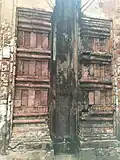 The junction between the mandapam and garbhagriha' of the temple.