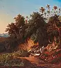 Quelle der heiligen Rosalia Palermo (1884)