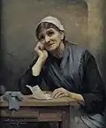Be careful, ca. 1893, Oil on canvas 83 x 69.3 cm, Queensland Art Gallery