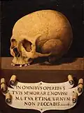 Calavera (Memento Mori). Vicente Masip.