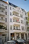 Jugendstil house in the Simon-Dach-Straße