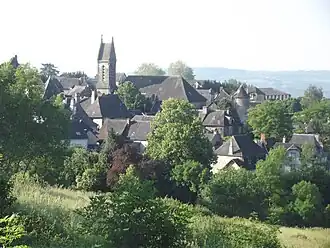 A general view of Juillac