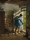Jurij Šubic: Before the Hunt ("Pred lovom"; 19th century)