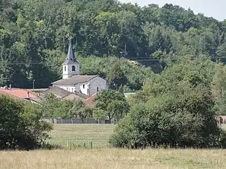 The church in Kœur-la-Grande