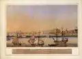 Paramaribo from the Suriname River (1817)