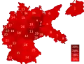 Communist Party (KPD) vote share