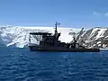 NSS Flinto Perry underway on 15 May 2012.