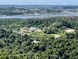 The village seen from Saeh Hill