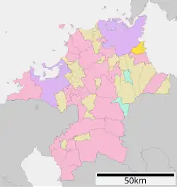 Location of Kanda