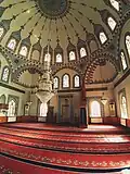 General view of the interior of the mosque