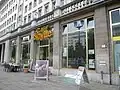 Café Sibylle, which houses an exhibition on the history of Stalinallee
