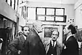 Dr. Karl Schwarz at Tel Aviv Art Museum in 1935