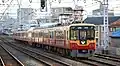 Set 8005 in the original livery in April 2008