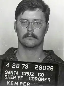 A mugshot of Edmund Kemper