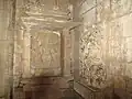 Vamana sculpture (inside temple sanctum), Lakshman Temple, Khajuraho, India
