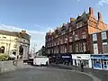 The north side of Darlington centre square
