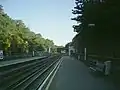 Northbound platform looking south