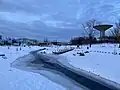 Kirsikkapuisto in Winter
