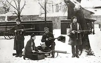Image 22Lithuanian rebels during the Klaipėda Revolt (from History of Lithuania)