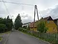 Houses by the road