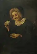 Ivana Kobilca: Coffee Drinker ("Kofetarica"), 19th century
