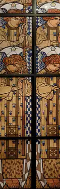 Koloman Moser design for Angel Window (1905)