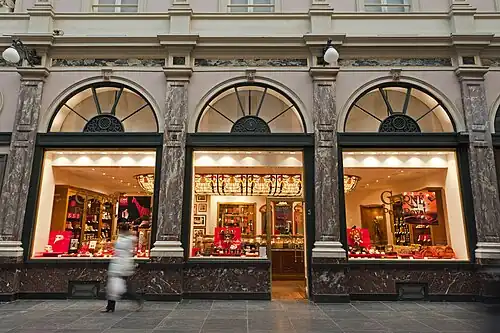 Chocolate store