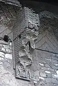 Remains of muqarnas