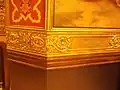 Wall detail in dining hall