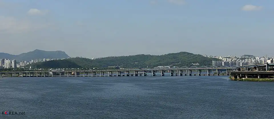 View from the side of the bridge (2014)