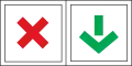 Lights reversible and lane