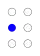 ⠂ (braille pattern dots-2)
