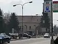 Senica, Church of the Virgin Mary, street view