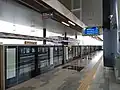 View of the Kwasa Damansara-bound platform.