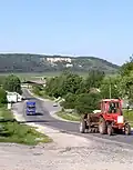 View of the highway near Kremenets