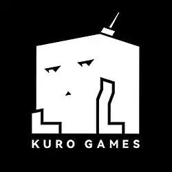 Company logo, a block-shaped head with antenna with two thumbs up facing right