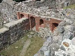 A room in ruins