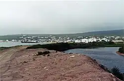 Harbour installations,[1] Strait of Belle Isle, Anse-au-Loup Brook