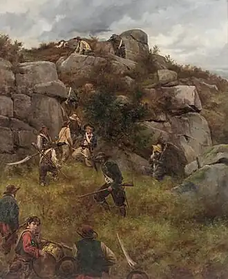 "L'assaut des Chouans".