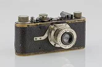 Image 44Leica 1, (1925)'s introduction marked the beginning of modern photojournalism. (from Photojournalism)