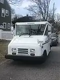 A USPS Grumman LLV in Massachusetts in January 2020