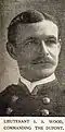 Wood as a lieutenant while in command of the torpedo boat USS&nbsp;Du Pont, 1897–1898