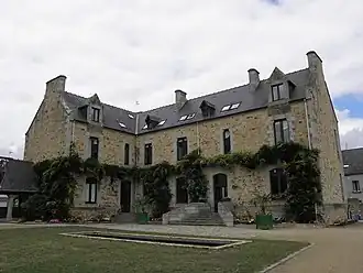 The town hall of La Guerche-de-Bretagne
