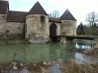 The chateau in La Ventrouze
