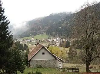 A general view of La Ferrière